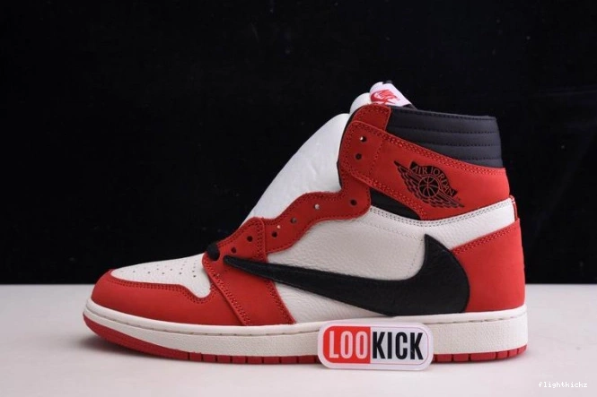 RETRO 1 TRAVIS JORDAN 100(RED) - AIR SCOTT CD4487 OG X HIGH 0914